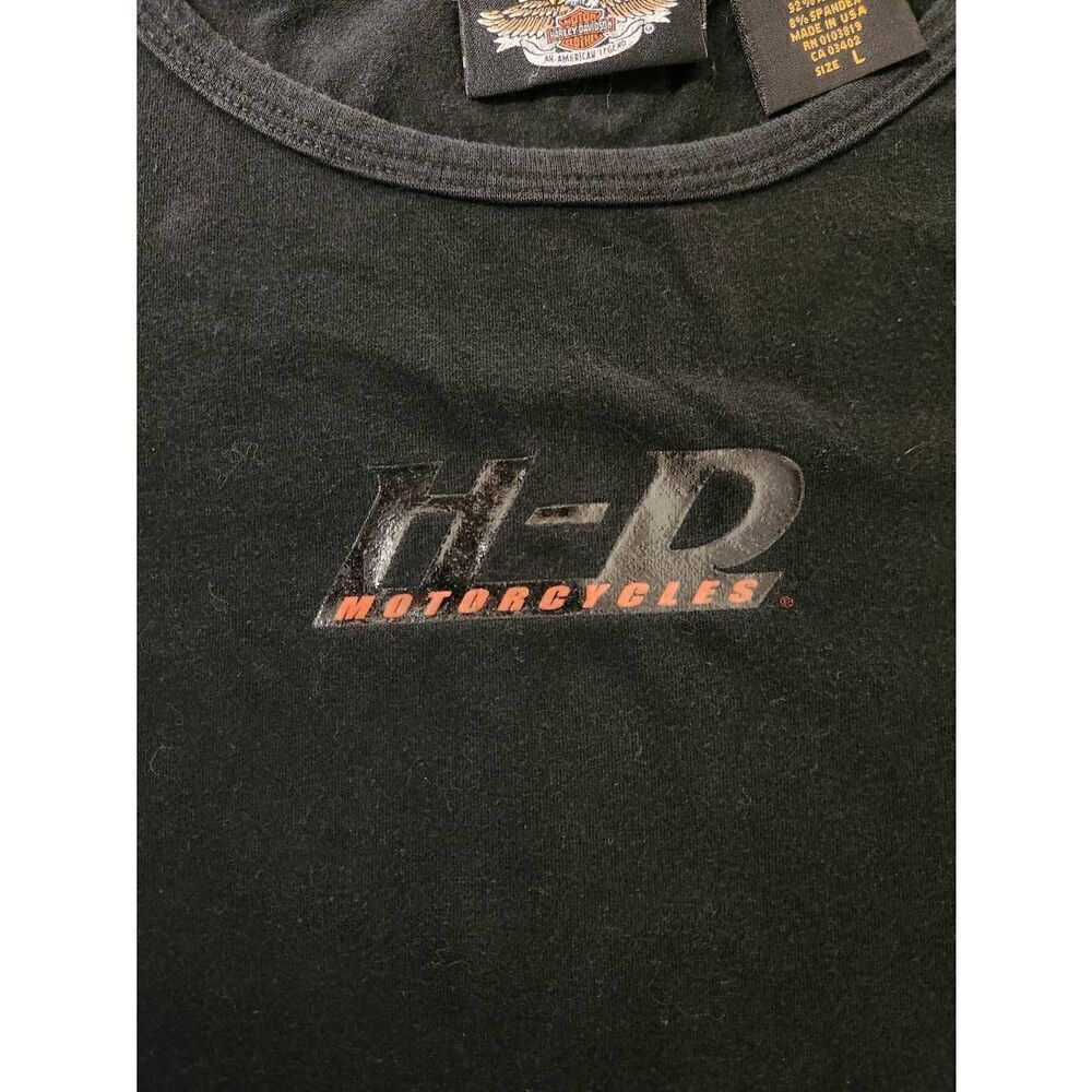 Harley-Davidson large black short sleeved t-shirt with H-D on the front